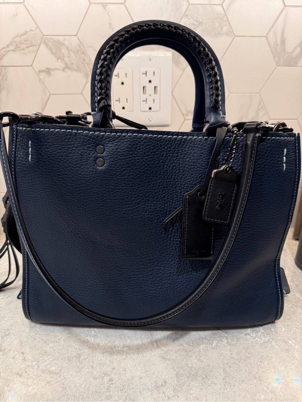 EUC HTF Coach Rogue 1941 30 31 in Prussian Blue Whipstitch